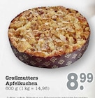 Großmutters Apfelkuchen Angebote bei E center Mannheim für 8,99 €