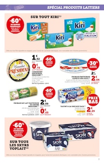 Promo Fromage de chèvre dans le catalogue Super U du moment à la page 7