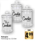 Keksglas im Angebot bei E center in Albstadt Keksglas Angebote bei E center Albstadt für 4,99 €