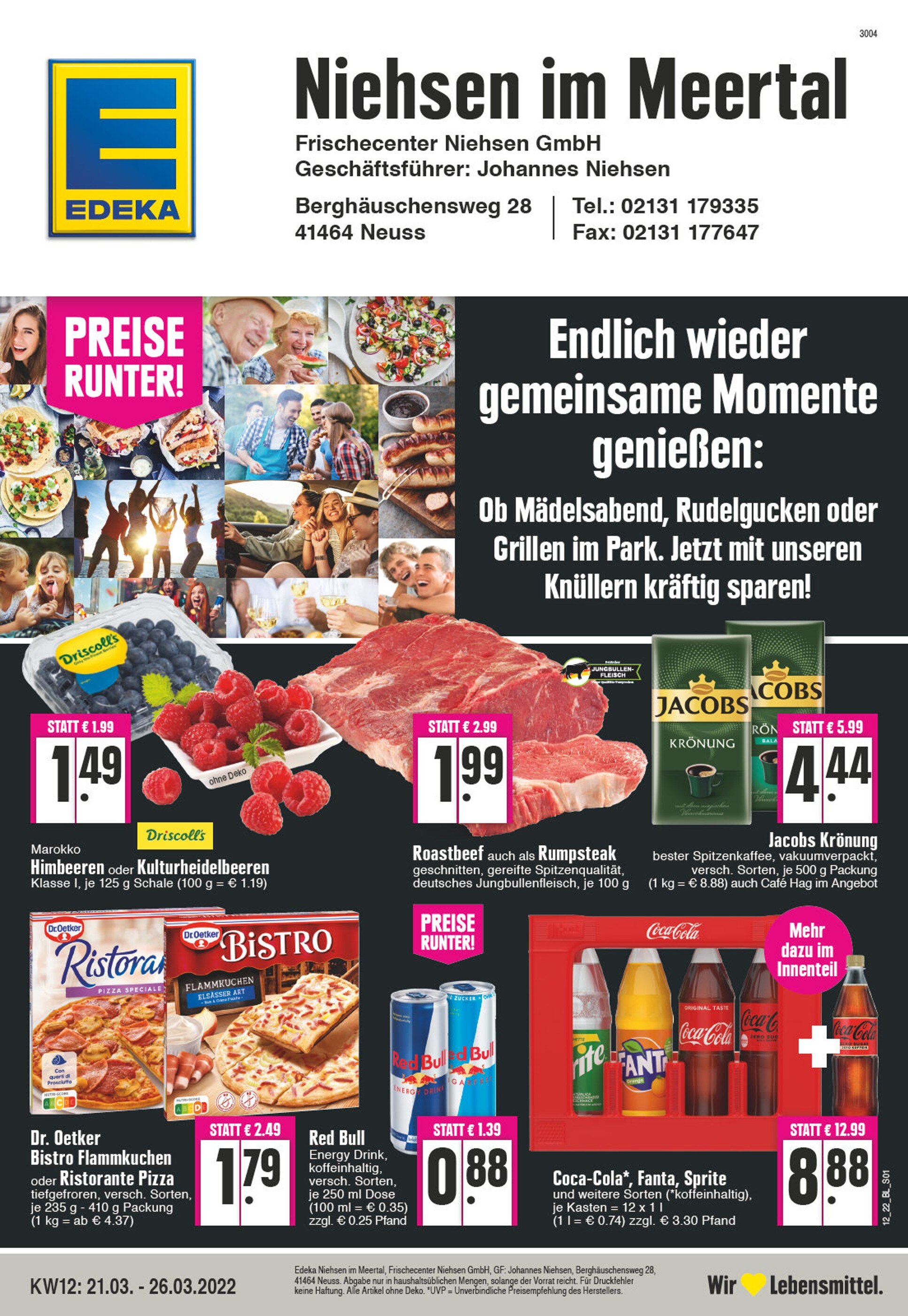 Kaufland Römerstraße 120 in 41462 Neuss Angebote und Öffnungszeiten