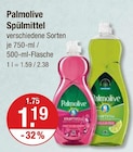 Reinigungsmittel im V-Markt Prospekt Spülmittel Kraftvoll von Palmolive im aktuellen V-Markt Prospekt für 1,19 €