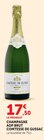 Champagne AOP Brut - Comtesse de Gussac - Hyper U à Alès Champagne AOP Brut - Comtesse de Gussac en promo chez Hyper U Alès à 17,50 €