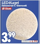 LED-Kugel Angebote bei Wreesmann Freiberg für 3,99 €