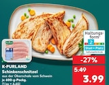 Aktuelle Fleisch Angebote bei Kaufland in Osnabrück Aktuelles Schinkenschnitzel Angebot bei Kaufland in Osnabrück ab 3,99 €