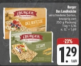Das Landknäcke im Angebot bei E center in Erlangen Das Landknäcke Angebote von Burger bei E center Erlangen für 1,29 €