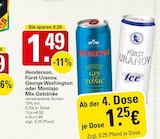 Mix Getränke Angebote von Henderson, Fürst Uranov, George Washington oder Montajo Mix Getränke bei WEZ Löhne für 1,49 €