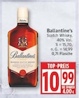 Scotch Whisky Angebote von Ballantine's bei EDEKA Falkensee für 10,99 €