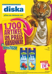 Aktueller diska Discounter Prospekt in Ahorn und Umgebung, "alles an deinem ort." mit 16 Seiten, 22.06.2026 - 27.06.2026