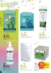 Savon Angebote im Prospekt "L'anniversaire bio" von NaturéO Savon Angebote im Prospekt "L'anniversaire bio" von NaturéO auf Seite 24