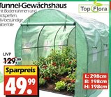 Tunnel-Gewächshaus Angebote von Top Flora bei Wreesmann Stendal für 49,99 €