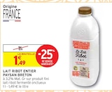 Lait Ribot Entier - Paysan Breton dans le catalogue Intermarché Hyper