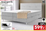 Boxspringbett Rio für 599,00 € bei Netto Marken-Discount im Angebot Boxspringbett Rio im aktuellen Netto Marken-Discount Prospekt
