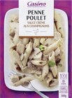 Penne poulet champignons surgelées - CASINO à 1,99 € dans le catalogue Géant Casino