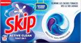 LESSIVE CAPSULES ACTIVE CLEAN SKIP - SKIP - Auchan Hypermarché à Saint-Herblain LESSIVE CAPSULES ACTIVE CLEAN SKIP - SKIP en promo chez Auchan Hypermarché Saint-Herblain à 8,91 €