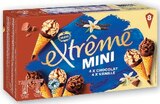 Mini Cônes Glacés Extrême - Nestlé - Super U à Courbevoie Mini Cônes Glacés Extrême - Nestlé en promo chez Super U Courbevoie à 1,49 €