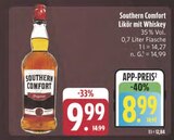 Likör mit Whiskey Angebote von Southern Comfort bei E center Coburg für 8,99 €
