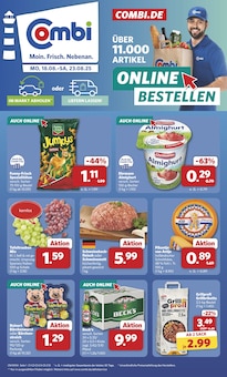 Aktueller combi Prospekt "Markt - Angebote" Seite 1 von 36 Seiten