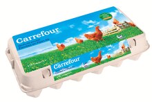Œufs - Carrefour Market à Lille Œufs en promo chez Carrefour Market Lille à 6,00 €