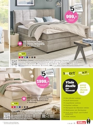 Höffner Bett im Prospekt 