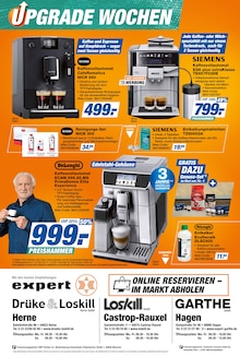 Kaffeevollautomat im expert Prospekt "Top Angebote" mit 12 Seiten (Herne)