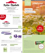 Aktueller LINDA Premiumapotheke Apotheken Prospekt in Brandenburg und Umgebung, "Aktuelle Angebote" mit 3 Seiten, 01.09.2025 - 30.09.2025
