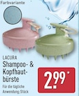 Shampoo- & Kopfhautbürste im Angebot bei ALDI Nord in Langenhagen Shampoo- & Kopfhautbürste Angebote von LACURA bei ALDI Nord Langenhagen für 2,99 €