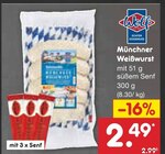 Münchner Weißwurst im Angebot bei Netto Marken-Discount in Falkensee Münchner Weißwurst Angebote von Wolf bei Netto Marken-Discount Falkensee für 2,49 €