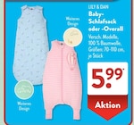 Baby-Schlafsack Angebote von Lily & Dan bei ALDI SÜD Schwäbisch Hall für 5,99 €