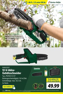 Schere Angebot im Lidl Prospekt, gültig von 01.09.2023 bis 22.10.2023 Schere Angebot im aktuellen Lidl Prospekt auf Seite 55