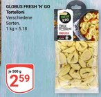 Tortelloni Angebote von Globus Fresh 'N' Go bei GLOBUS Koblenz für 2,59 €