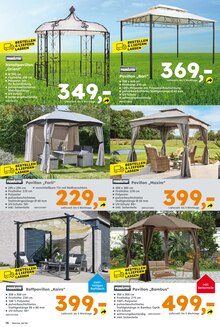 Pavillon im Globus-Baumarkt Prospekt "Immer eine Idee besser" mit 28 Seiten (Gelsenkirchen)