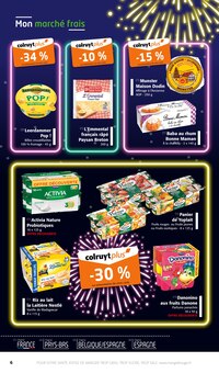 Promotion Lait dans le prospectus Colruyt, valable du 08/10/2025 au 19/10/2025 Promo Lait dans le catalogue Colruyt du moment à la page 6