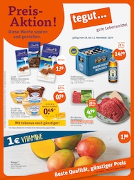 Fleisch Angebot im aktuellen tegut Prospekt auf Seite 3