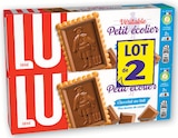 Biscuit Chocolat au Lait - PETIT ECOLIER LU en promo chez U Express Avignon à 1,65 €