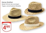Aktuelles Herren-Strohhut Angebot bei GLOBUS in Koblenz ab 4,99 €
