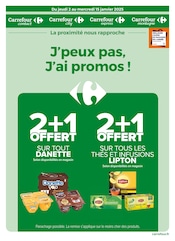 Prospectus Carrefour Proximité à Laroque-Timbaut, "J’peux pas, J’ai promos !", 22 pages de promos valables du 02/01/2025 au 15/01/2025