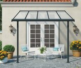 Gamm Vert - Pergola Aluminium «Sierra» Canopia 10 m² : offre du catalogue Promo Pergola Aluminium «Sierra» Canopia 10 m² à 799,00 € dans le catalogue Gamm Vert ""