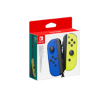 Paire de manettes «Joy-Con» Bleu et Rouge ou Bleu et Jaune ou Violet et Orange pour Nintendo Switch dans le catalogue Carrefour