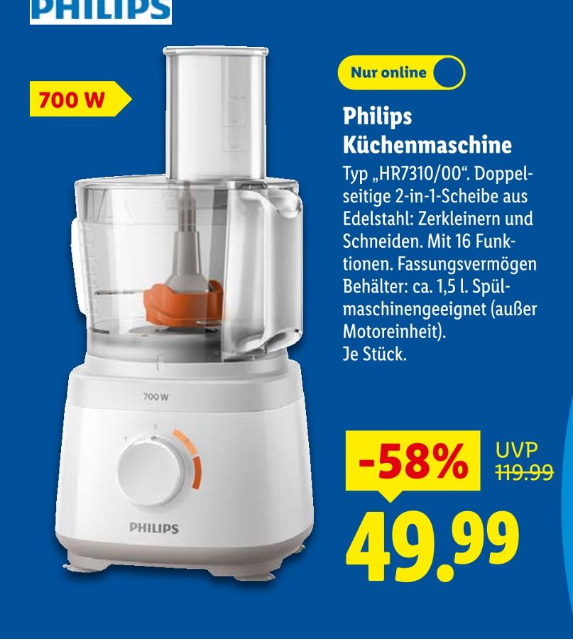 Küchenmaschine Typ HR7310/00