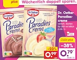Paradies-creme von Dr. Oetker für 0,79 € bei Netto Marken-Discount im Angebot Paradies-creme von Dr. Oetker im aktuellen Netto Marken-Discount Prospekt