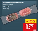 Aktuelles Schinkenzwiebelmettwurst Angebot bei Netto Marken-Discount in Leverkusen ab 1,79 €