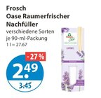 Oase Raumerfrischer Nachfüller im V-Markt Prospekt Oase Raumerfrischer Nachfüller von Frosch im aktuellen V-Markt Prospekt für 2,49 €
