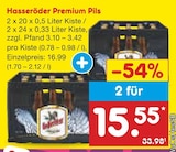 Premium Pils bei Netto Marken-Discount im Bissendorf Prospekt für 15,55 €