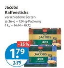 Kaffeesticks 3in1 im V-Markt Prospekt Kaffeesticks 3in1 von Jacobs im aktuellen V-Markt Prospekt für 1,79 €