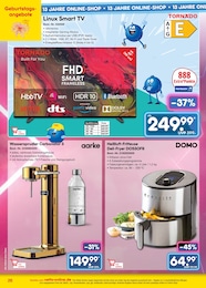 Fernseher Angebot im aktuellen Netto Marken-Discount Prospekt auf Seite 26