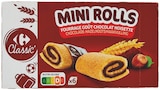 Gâteau fourré mini rolls - Carrefour Classic' - Supermarchés Match à Villeneuve-d'Ascq Gâteau fourré mini rolls - Carrefour Classic' en promo chez Supermarchés Match Villeneuve-d'Ascq à 2,70 €