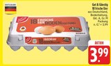 18 frische Eier im Angebot bei EDEKA in Gera 18 frische Eier Angebote von Gut & Günstig bei EDEKA Gera für 3,99 €