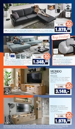 Möbel Inhofer Sofa im Prospekt 