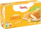 Netto Saint-Dionizy - Promo Crêpes emmental x20 surgelées Promo Crêpes emmental x20 surgelées à 4,39 € dans le catalogue Netto à Saint-Dionizy