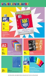 Offre Bloc-Note dans le catalogue Carrefour Market du moment à la page 17